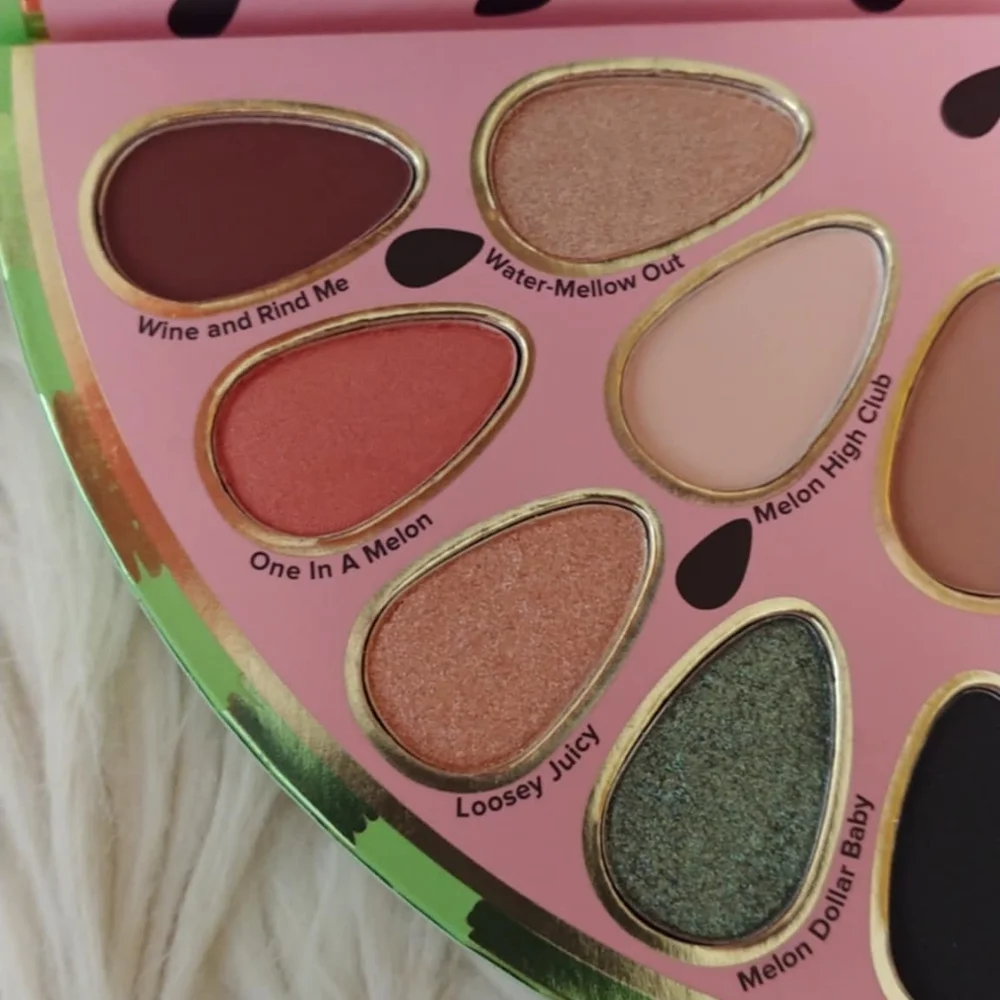 🍉FIRM! NWT TOO FACED WATERMELON SLICE EYESHADOW PALETTE